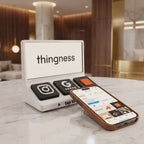 Social Tap Bar in action — customers tapping to leave a review